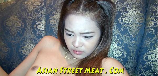  Small Tittie Asian With Long Black Pubes